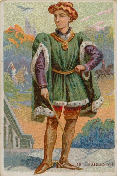 Re Carlo VII da French School