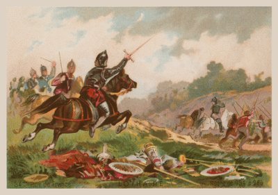 Re Lotario di Francia (941-986) da French School
