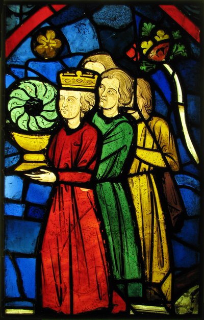 Re Luigi IX che porta la Corona di Spine, c.1245-48 da French School