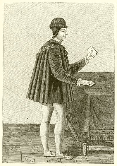 Re Luigi XI da French School