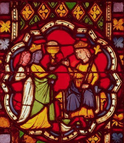 Re Salomone e la Regina di Saba, c.1270 da French School
