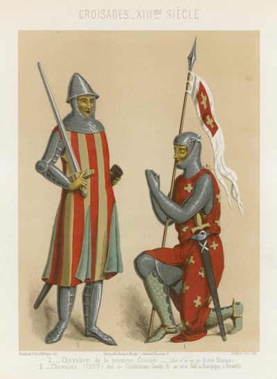 Cavaliere della prima crociata da French School