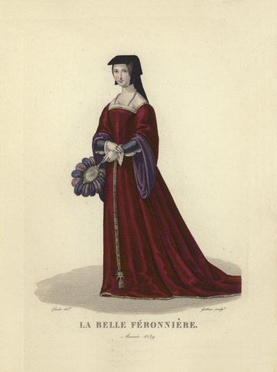 La Belle Ferronnière da French School