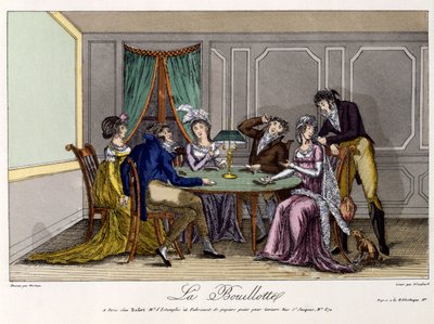 La Bouillotte, c.1810 da French School