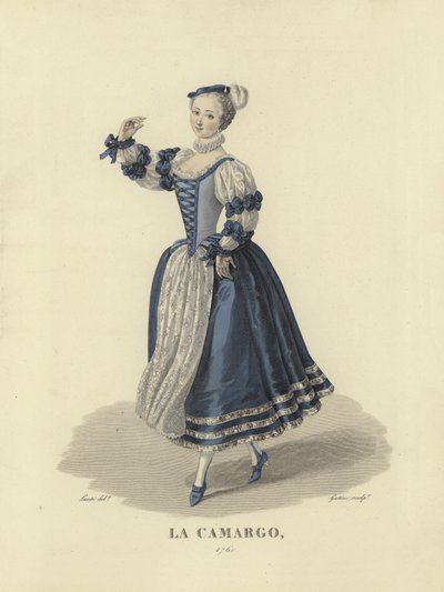 La Camargo, 1760 da French School