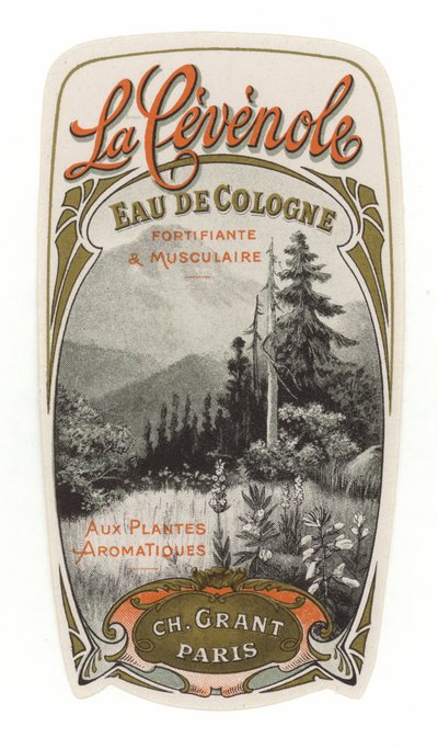 Etichetta La Cevenole, Eau De Cologne da French School