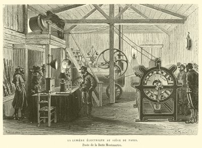 La Luce Elettrica durante l