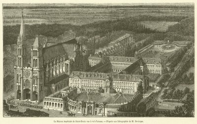 La Casa imperiale di Saint-Denis vista dall