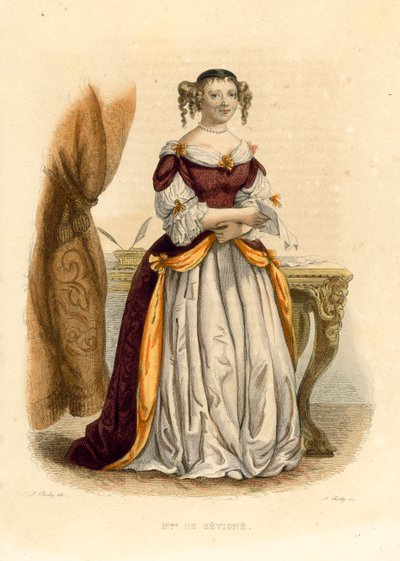 La Marchesa di Sevigne da French School
