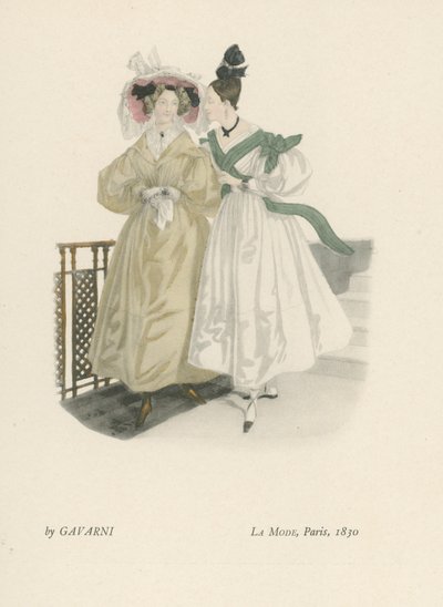La Mode, Parigi, aprile 1830 da French School