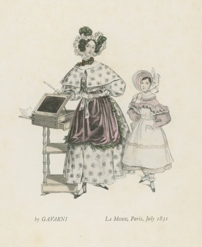 La Mode, Parigi, luglio 1831 da French School