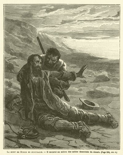 La Mort De Burke En Australie da French School