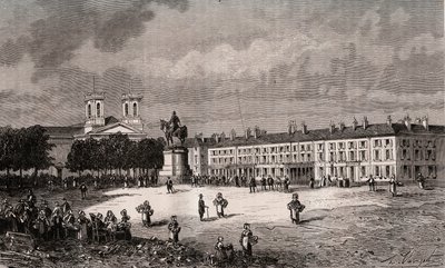La Roche-sur-Yon - Paesi della Loira - piazza Napoleone da French School