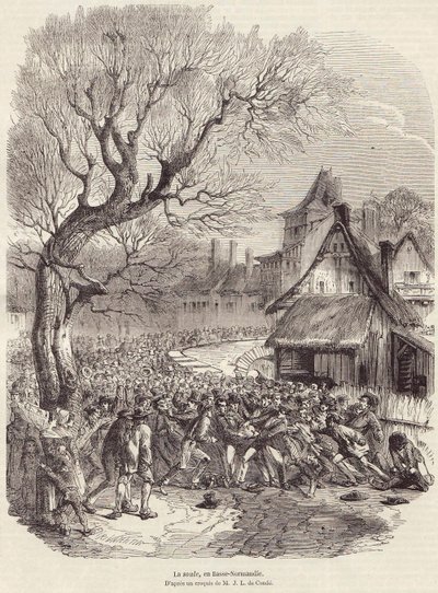 La Soule, in Bassa Normandia, pub. 28 febbraio 1852 da French School