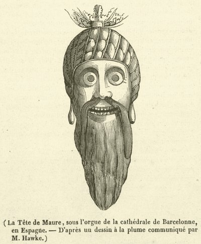 La Testa di Moro, sotto l