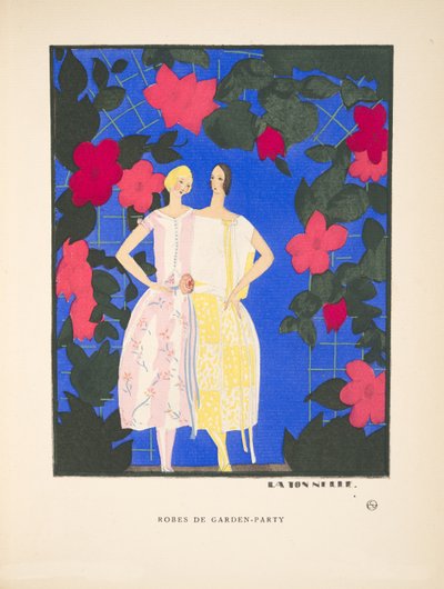 La Tonnelle, da una collezione di tavole di moda da French School