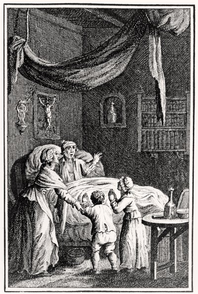 La Vita di Mio Padre (incisione) da French School