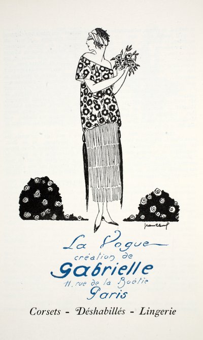 La Vogue creazione di Gabrielle da French School