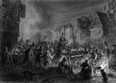 La corte dei miracoli. In “Notre Dame de Paris” di Victor Hugo da French School