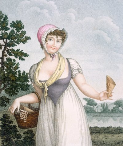 La marchande de Plaisirs, inciso da Pomel da French School