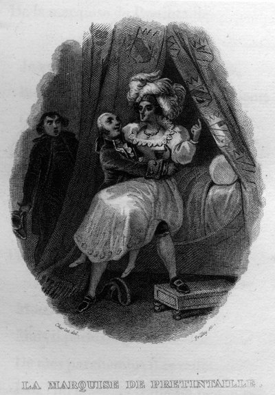 La marquise de pretintaille Chanson de Beranger in 