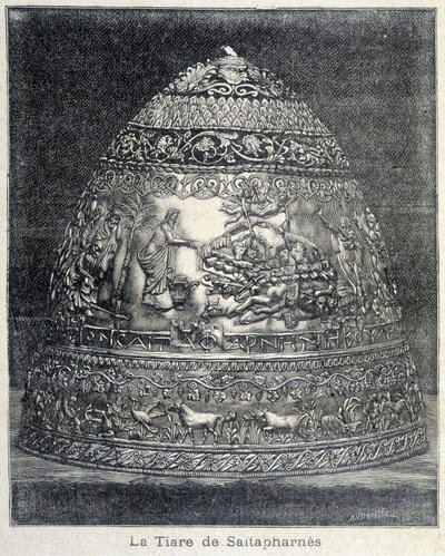 La tiara di Saitapharnès - in "Le Peute Parisien" da French School