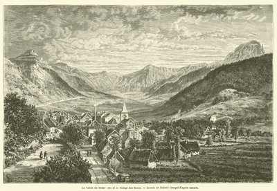 La valle del Mont-Dore e il villaggio dei Bagni da French School