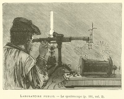 Laboratorio pubblico, Lo spettroscopio da French School