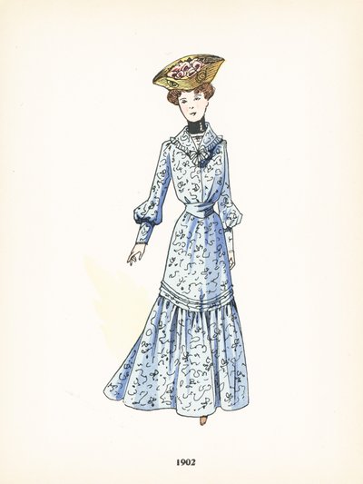 Moda femminile, 1902 da French School