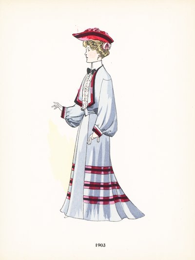 Moda femminile, 1903 da French School