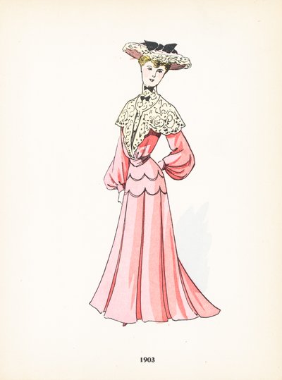 Moda femminile, 1903 da French School