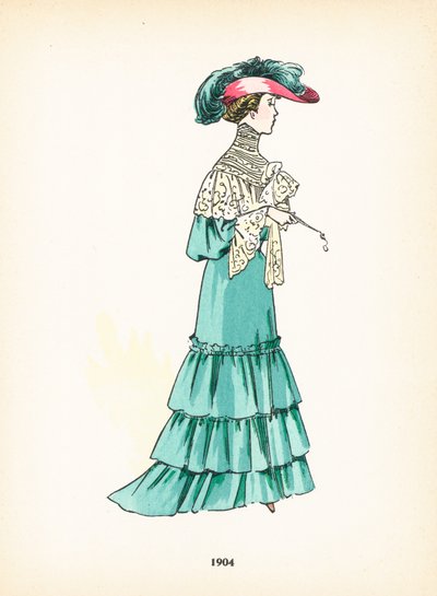 Moda femminile, 1904 da French School