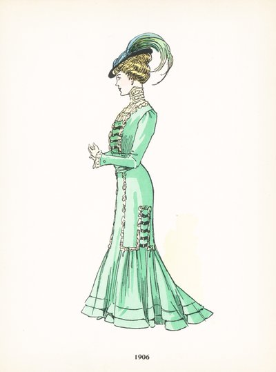 Moda femminile, 1906 da French School