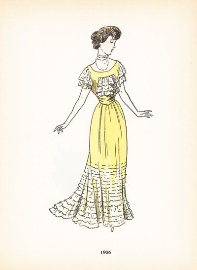 Moda femminile, 1906 da French School
