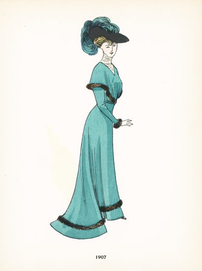 Moda femminile, 1907 da French School