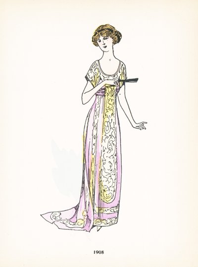 Moda femminile, 1908 da French School