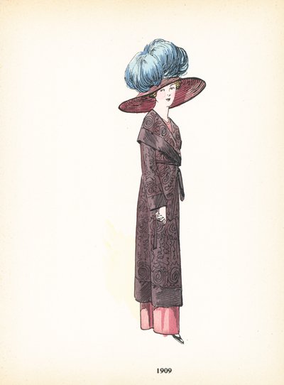 Moda femminile, 1909 da French School