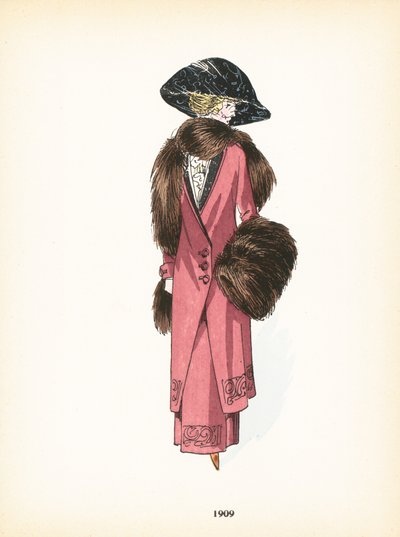 Moda femminile, 1909 da French School