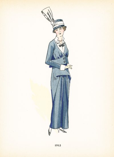 Moda femminile, 1913 da French School