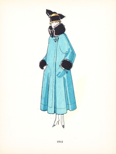 Moda femminile, 1915 da French School