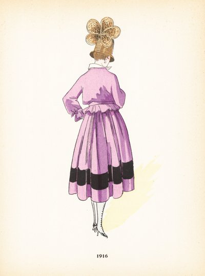Moda femminile, 1916 da French School