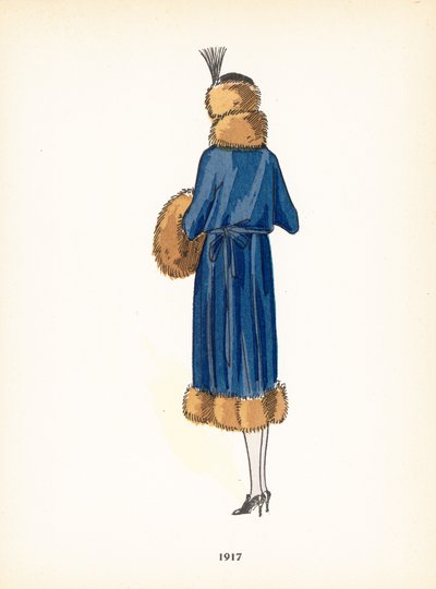 Moda femminile, 1917 da French School