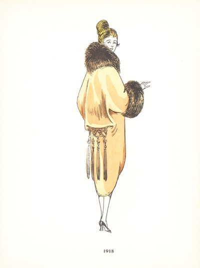 Moda femminile, 1918 da French School