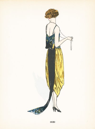 Moda femminile, 1920 da French School