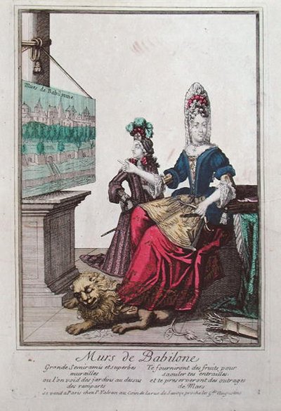 Signora che mostra un