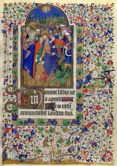 Il bacio di Giuda, dalle Ore di Margherita d