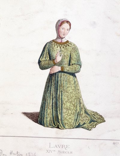 Laure (Laura de Noves) da French School