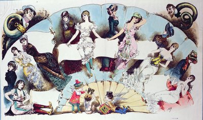 Illustrazioni per un articolo sulla biancheria intima femminile, da La Vie Parisienne, c.1870 da French School
