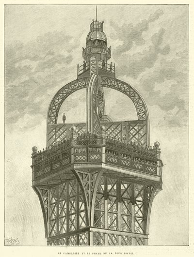 Il Campanile e il Faro della Torre Eiffel da French School