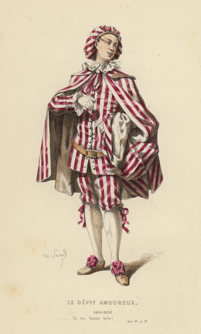 La gelosia del barone da French School